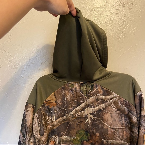 RedHead Men’s Camo Hunting Hoodie Sweatshirt Medium - Picture 5 of 7